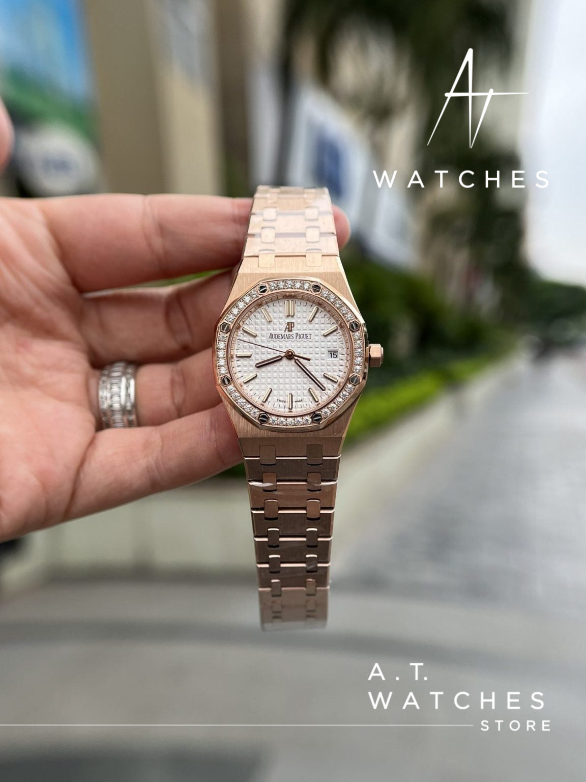 Audemars piguet Royal Oak lady Super Clone Swiss Machine 37mm