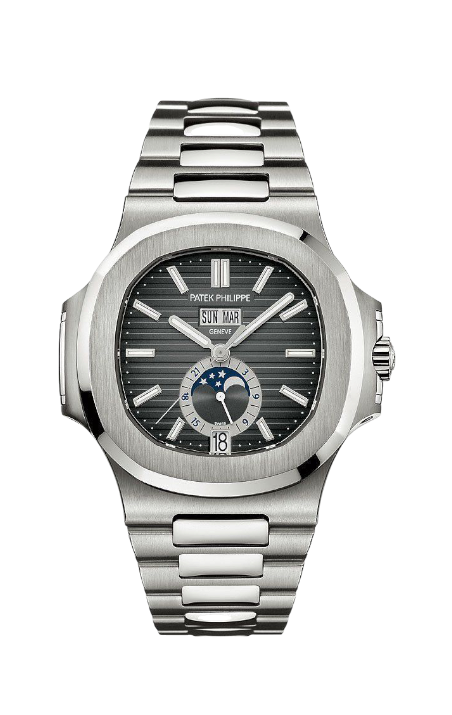 Patek Nautilus Calendar Moon Super Clone Swiss Machine 40.5mm