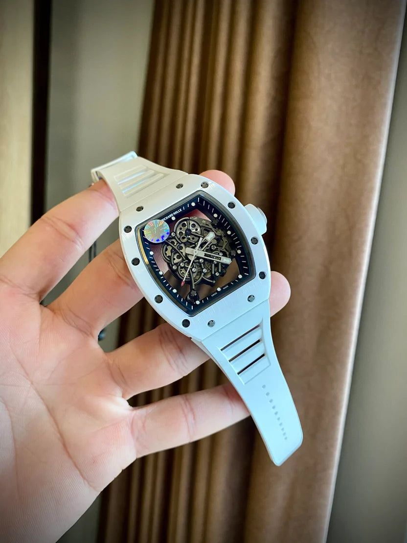 Richard Mille Rm 055 Super clone Swiss Machine (49.9mm x 42.7mm)