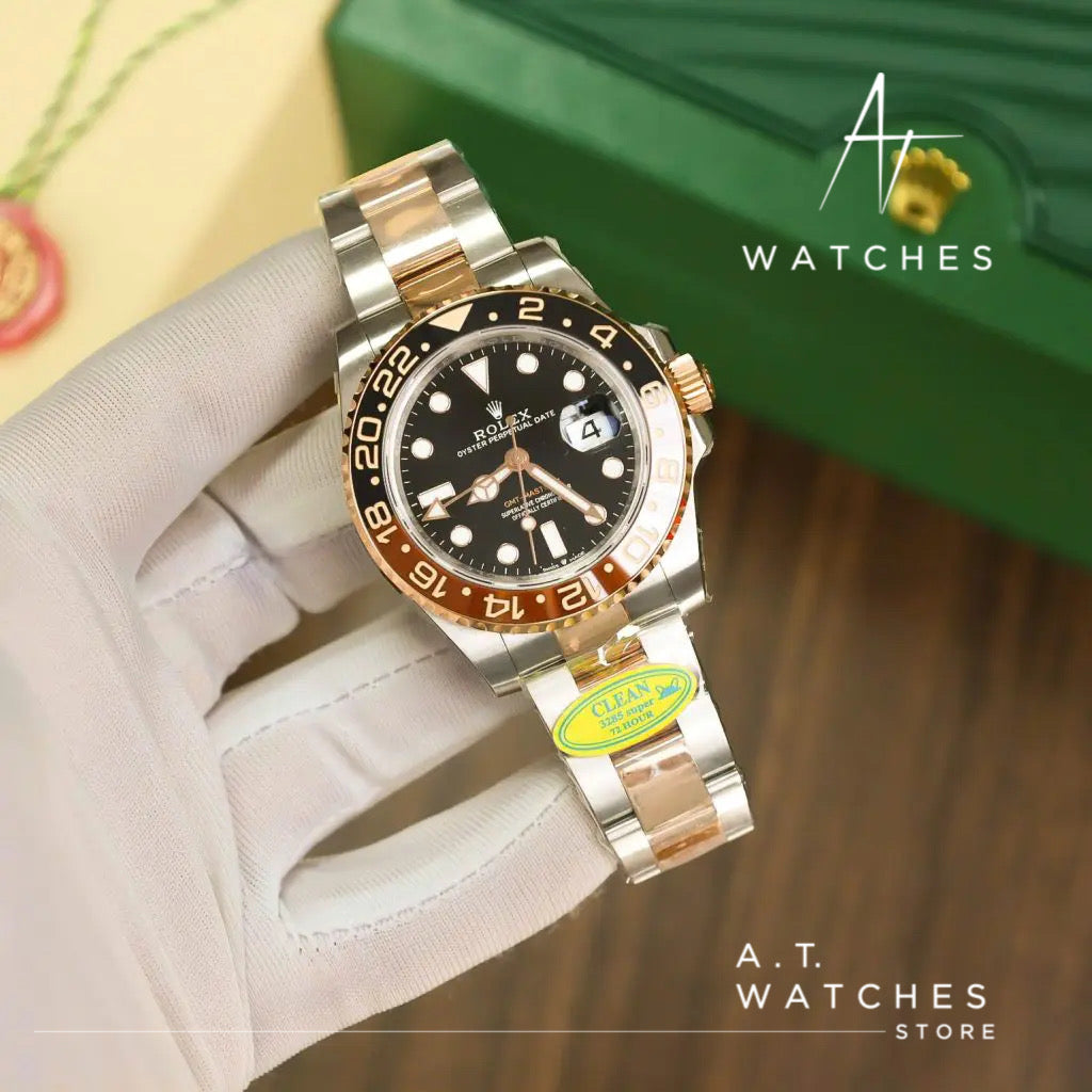 ROLEX GMT MASTER SUPER CLONE SWISS MACHINE 40mm