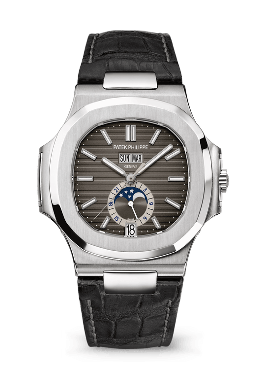Patek Nautilus leather Super Clone Swiss Machine 40.5mm