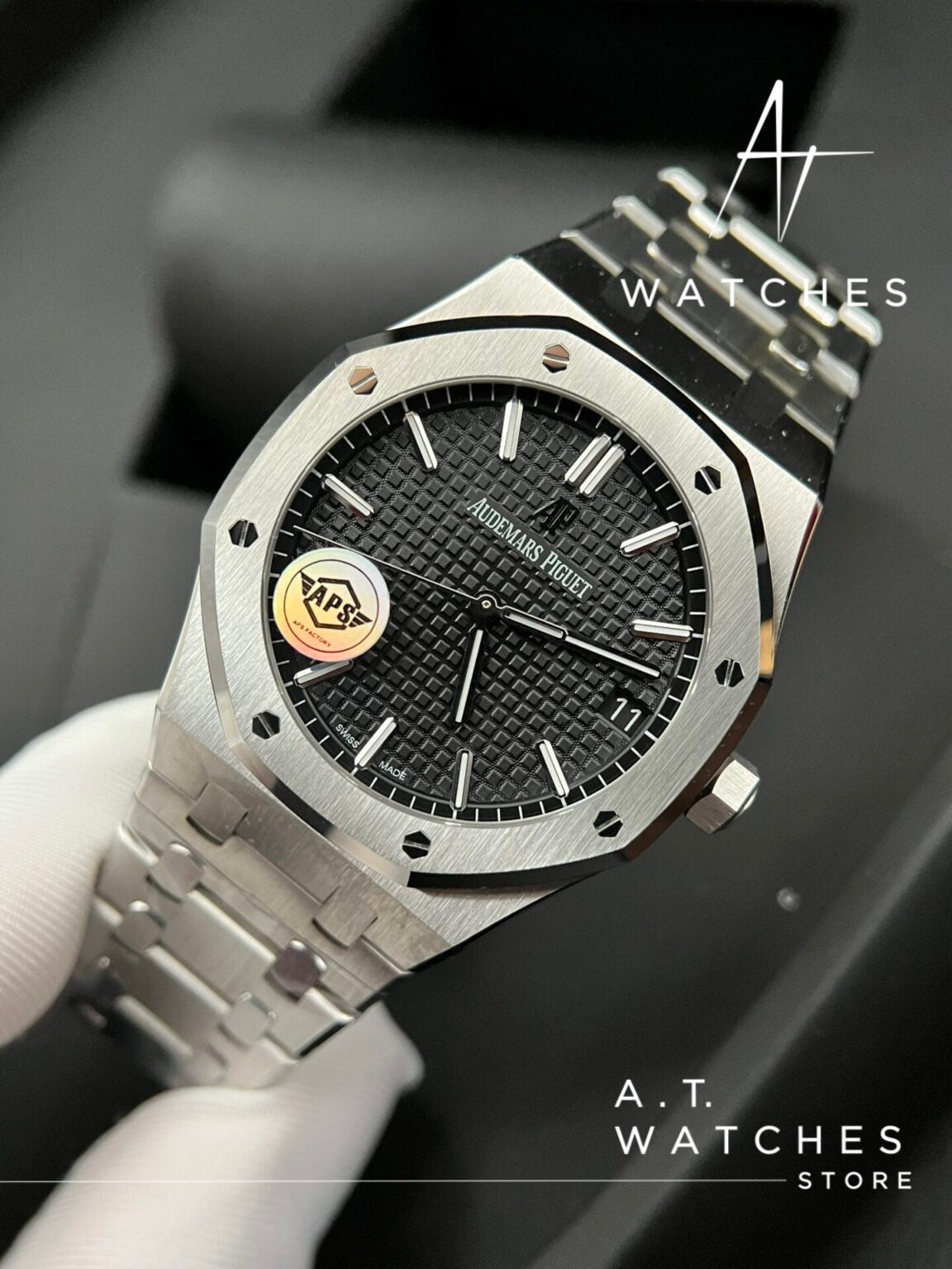 AUDEMARS Piguet Royal Oak Black Super Clone Swiss Machine 41mm