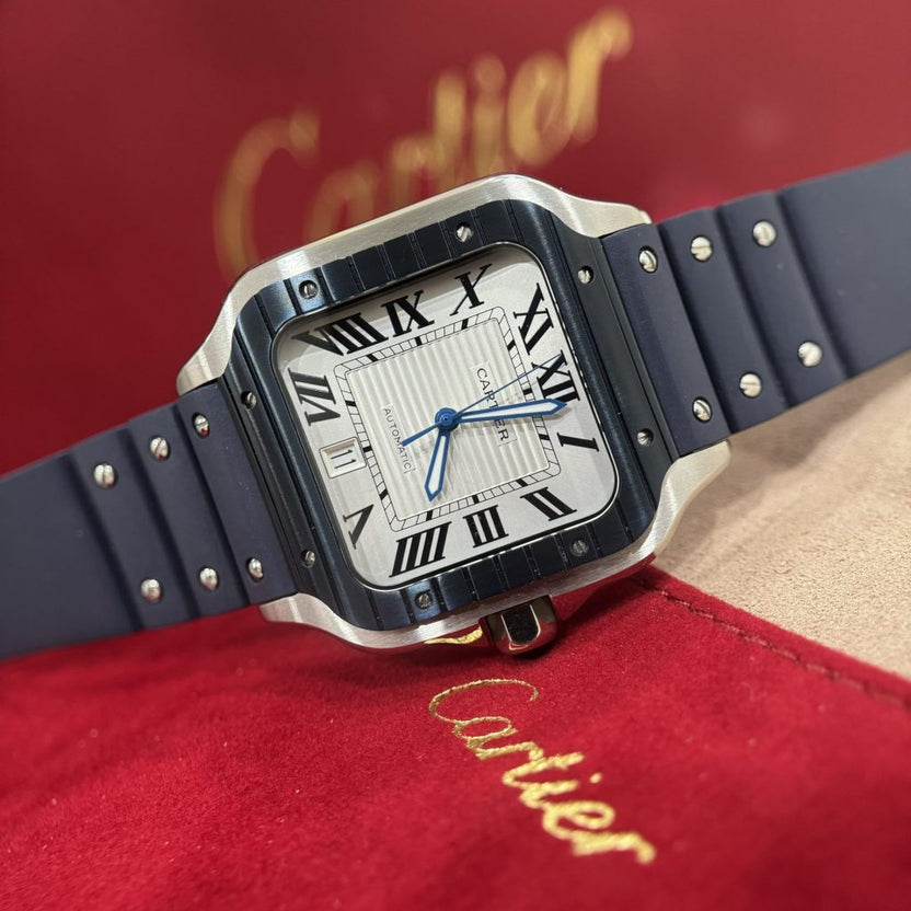 Cartier Santos Super Clone Swiss Machine (41.9mm x 35.1mm)