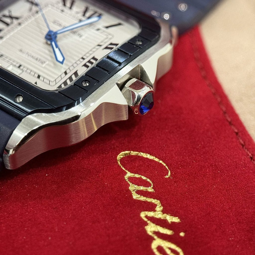 Cartier Santos Super Clone Swiss Machine (41.9mm x 35.1mm)