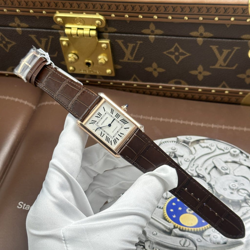 Cartier Tank Louis Super Clone Swiss Machine (33.7mm x 25.5mm)