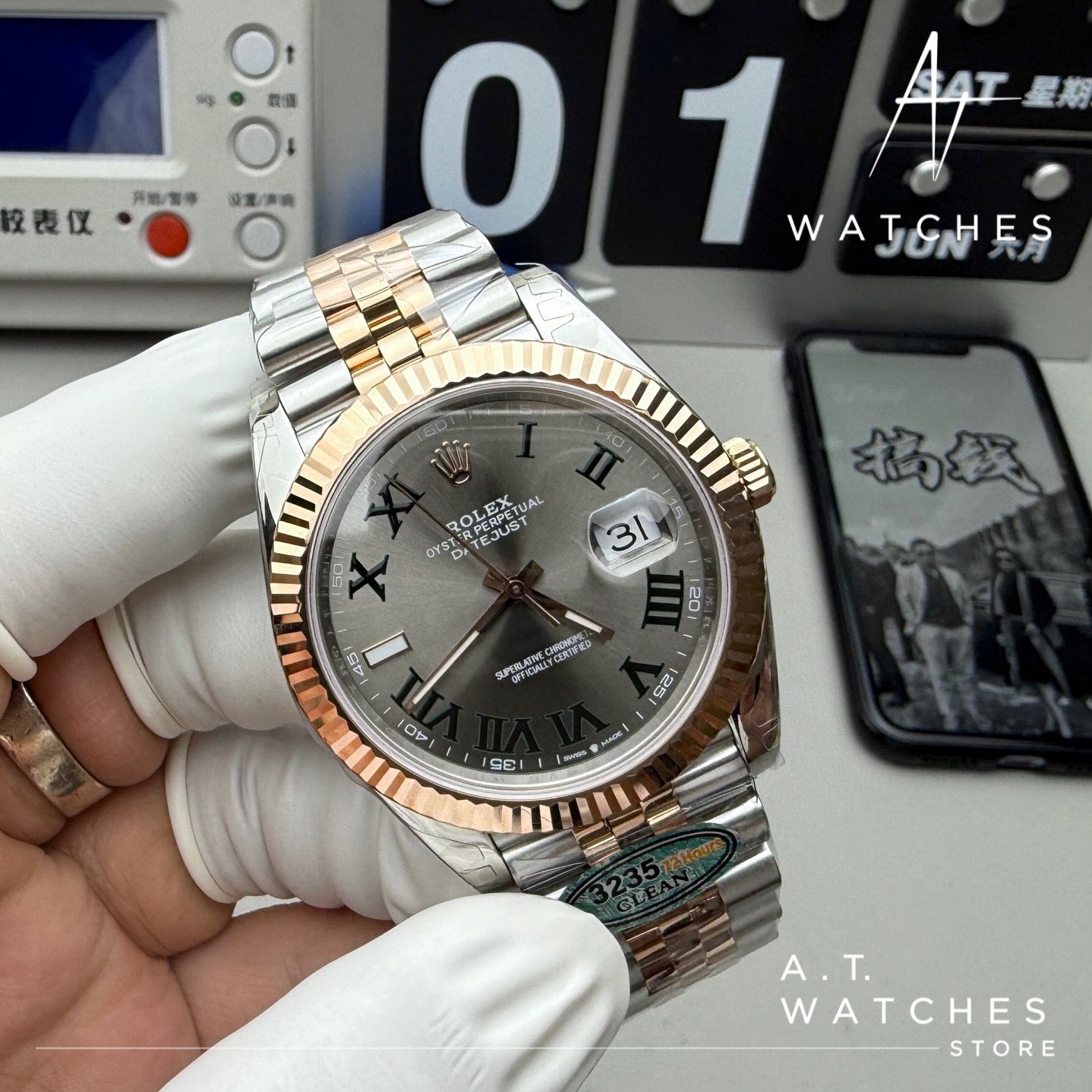 Rolex Date Just Super Clone Swiss Machine 41mm