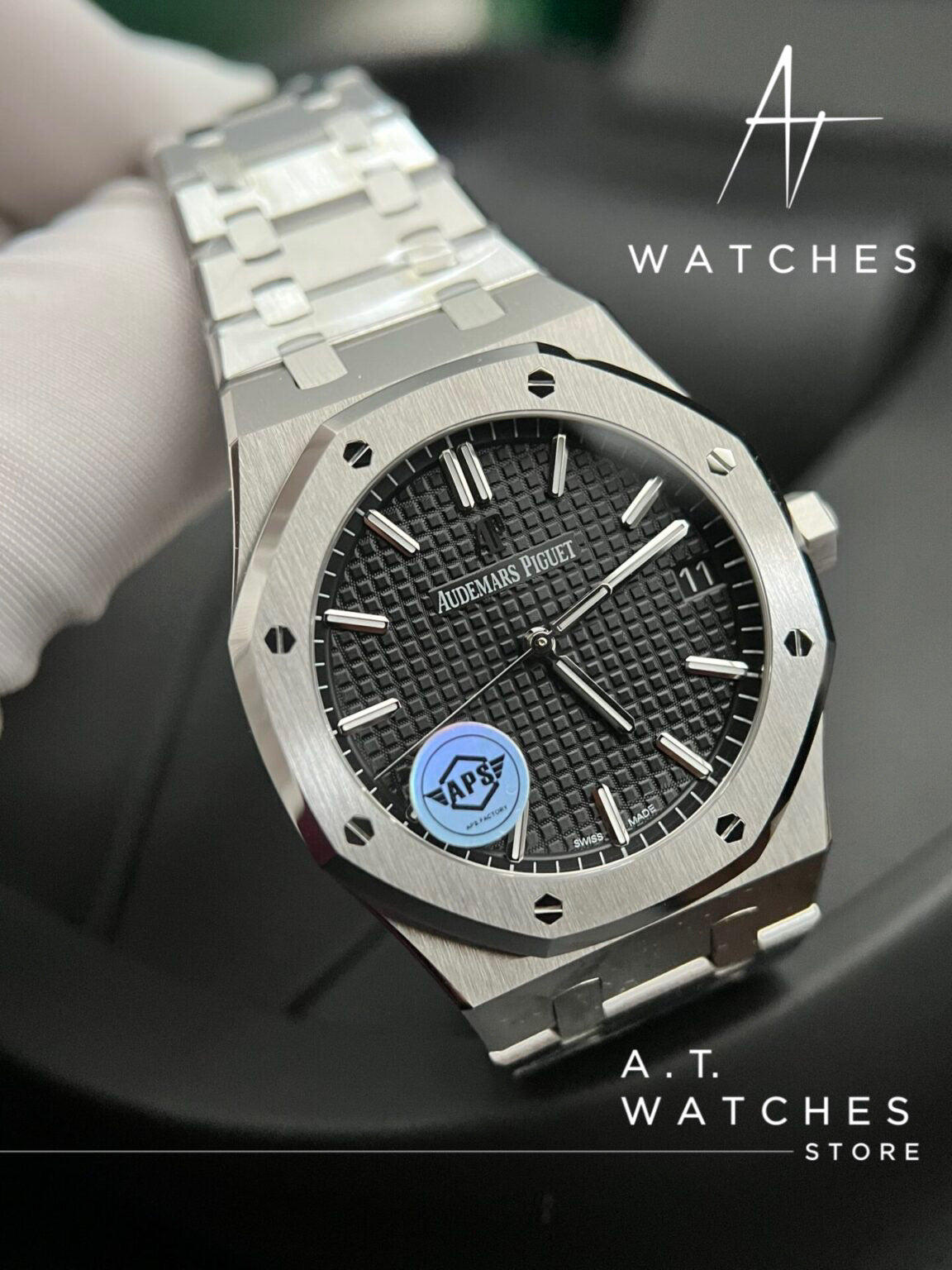 AUDEMARS Piguet Royal Oak Black Super Clone Swiss Machine 41mm