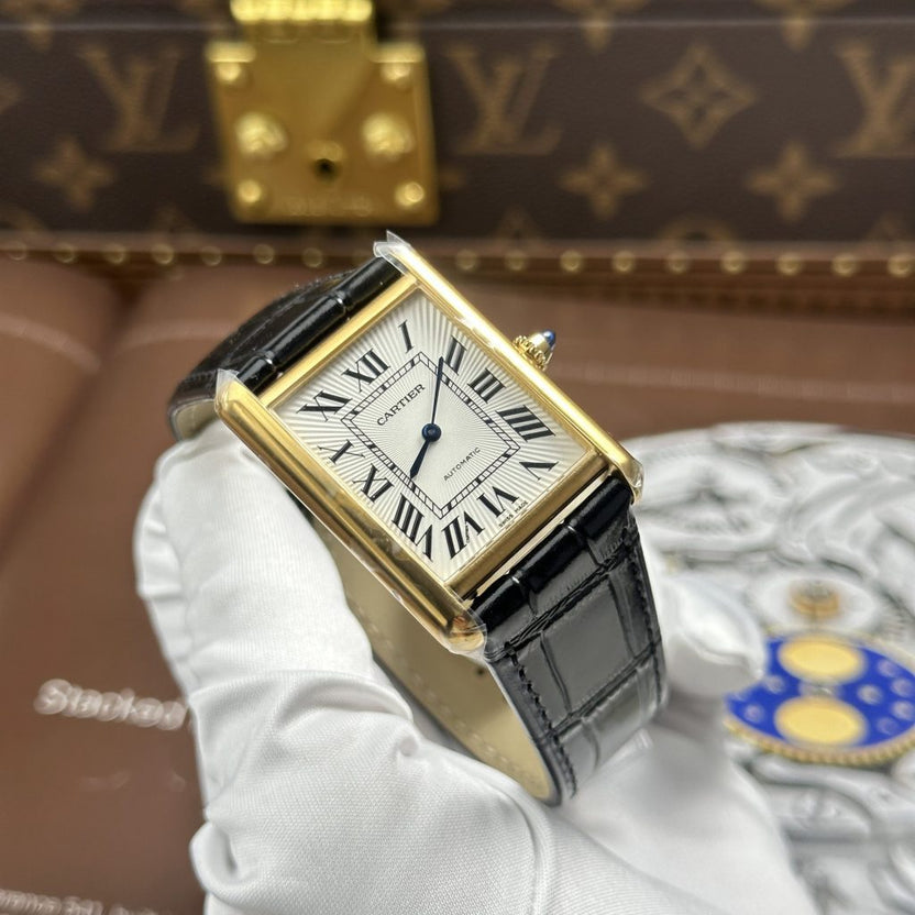 Cartier Tank Louis Super Clone Swiss Machine (33.7mm x 25.5mm)