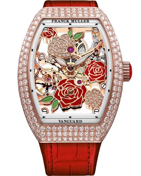 Franck Muller Skeleton Flower Dial Super Clone Swiss Machine (42.3mm x 32mm)