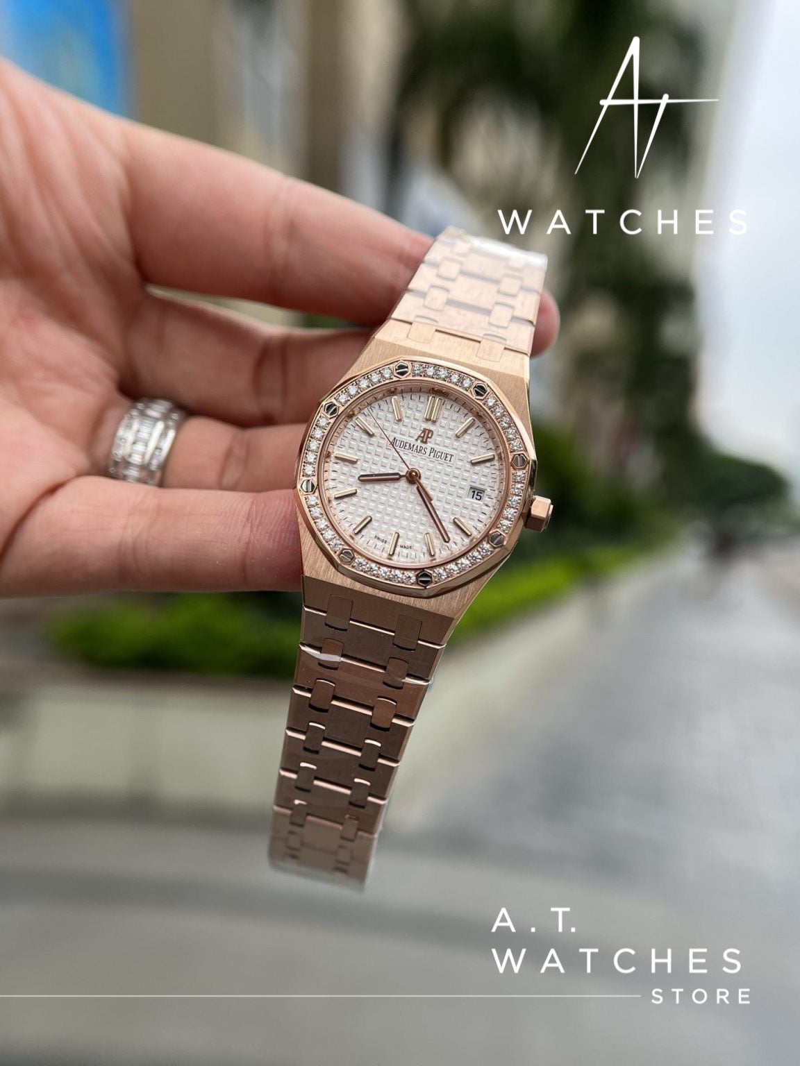 Audemars piguet Royal Oak lady Super Clone Swiss Machine 37mm