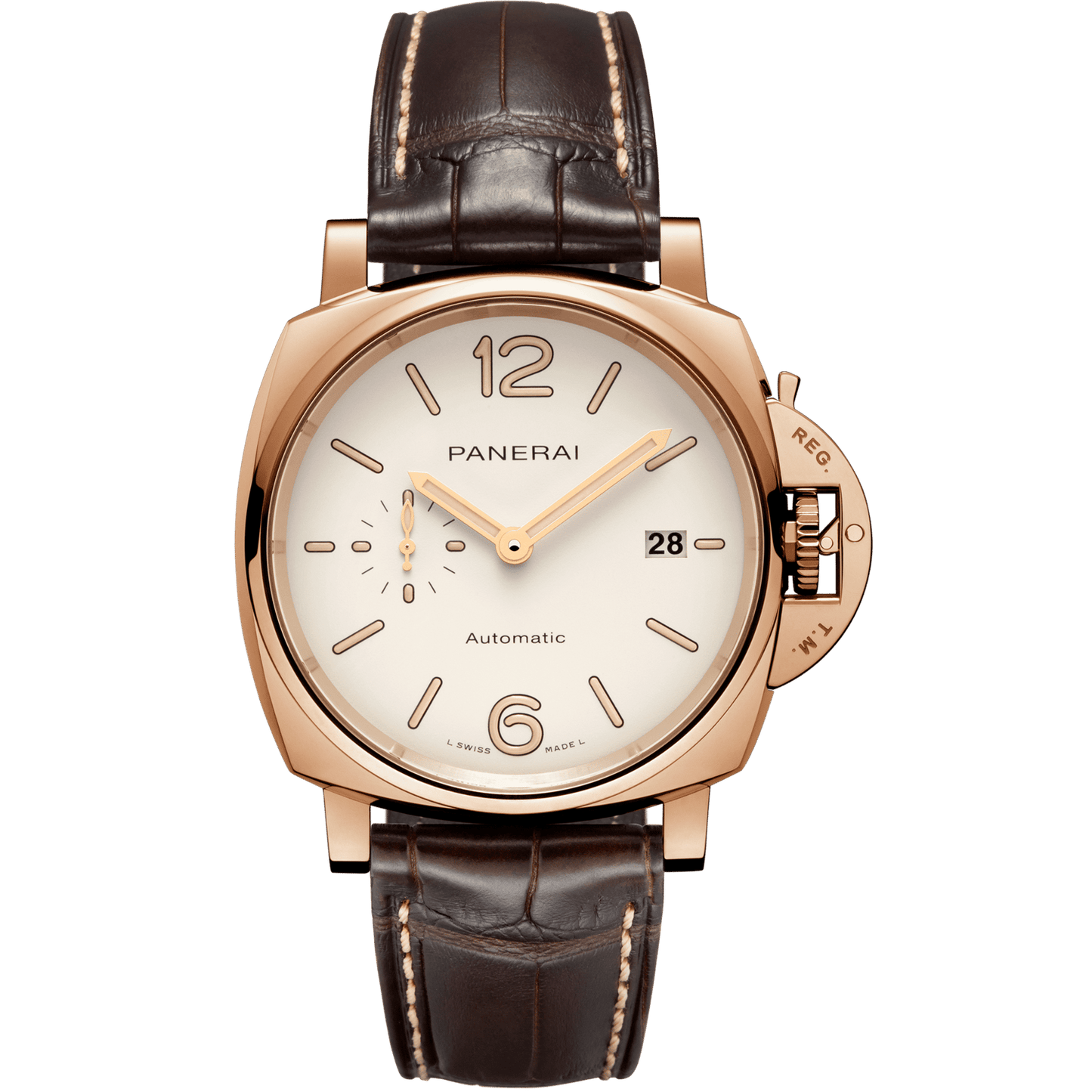 Panerai Luminor PAM01042 Due Goldtech Super Clone Swiss Machine 42mm