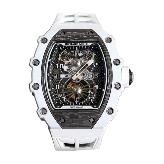 Richard Mille Rm 21-02 Tourbillon Aerodyne Super Clone Swiss Machine (50.12mm x 42.68mm)