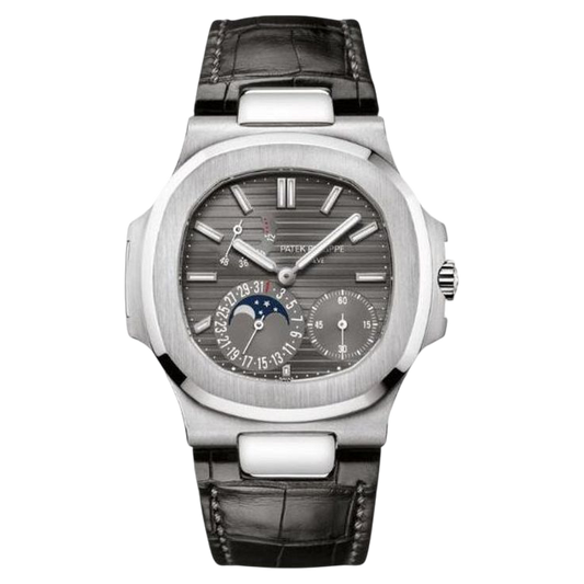 Patek Nautilus leather Super Clone Swiss Machine 40mm