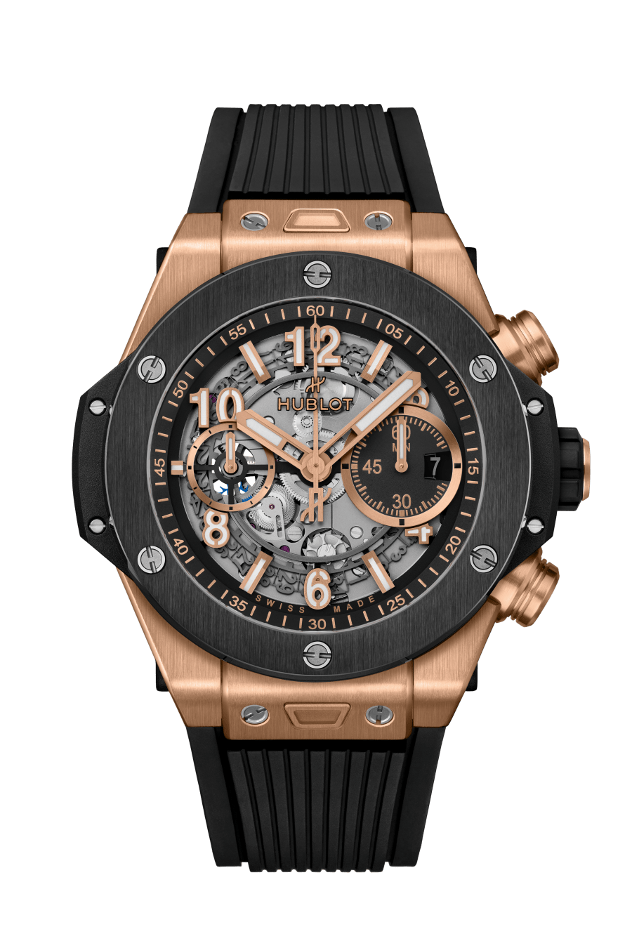 HUBLOT Big Bang Unico King Gold Ceramic Super Clone Swiss Machine 42mm