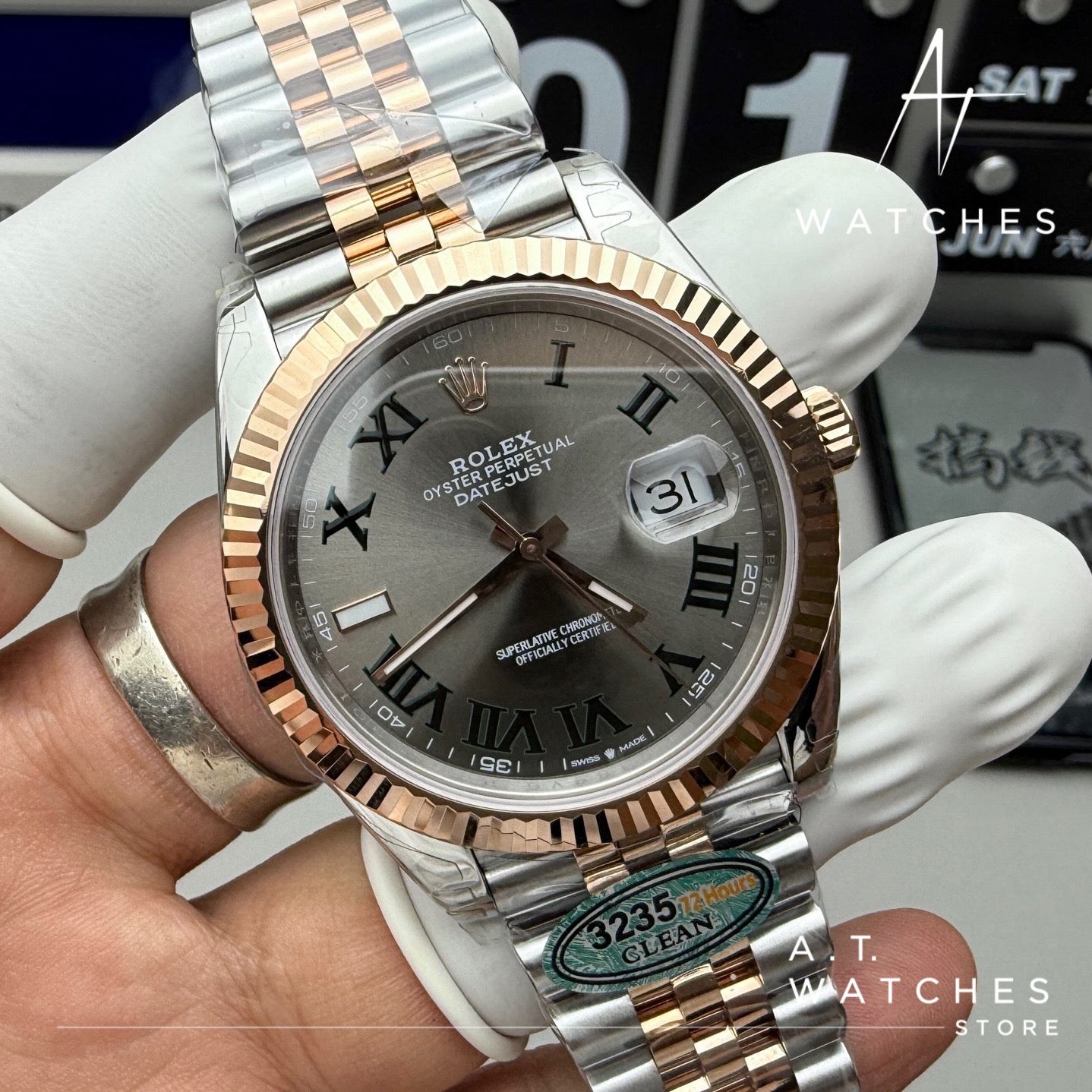 Rolex Date Just Super Clone Swiss Machine 41mm