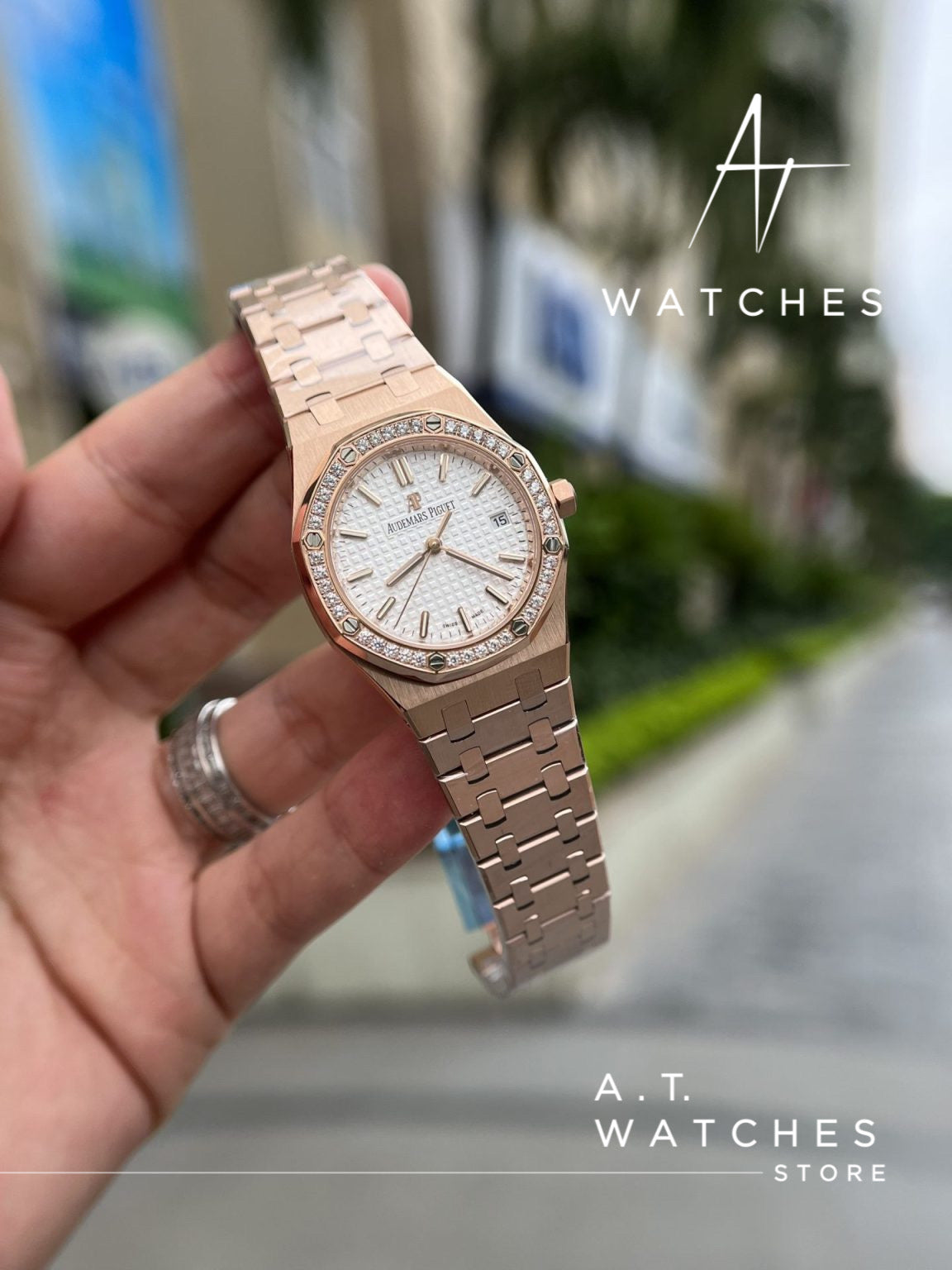 Audemars piguet Royal Oak lady Super Clone Swiss Machine 37mm