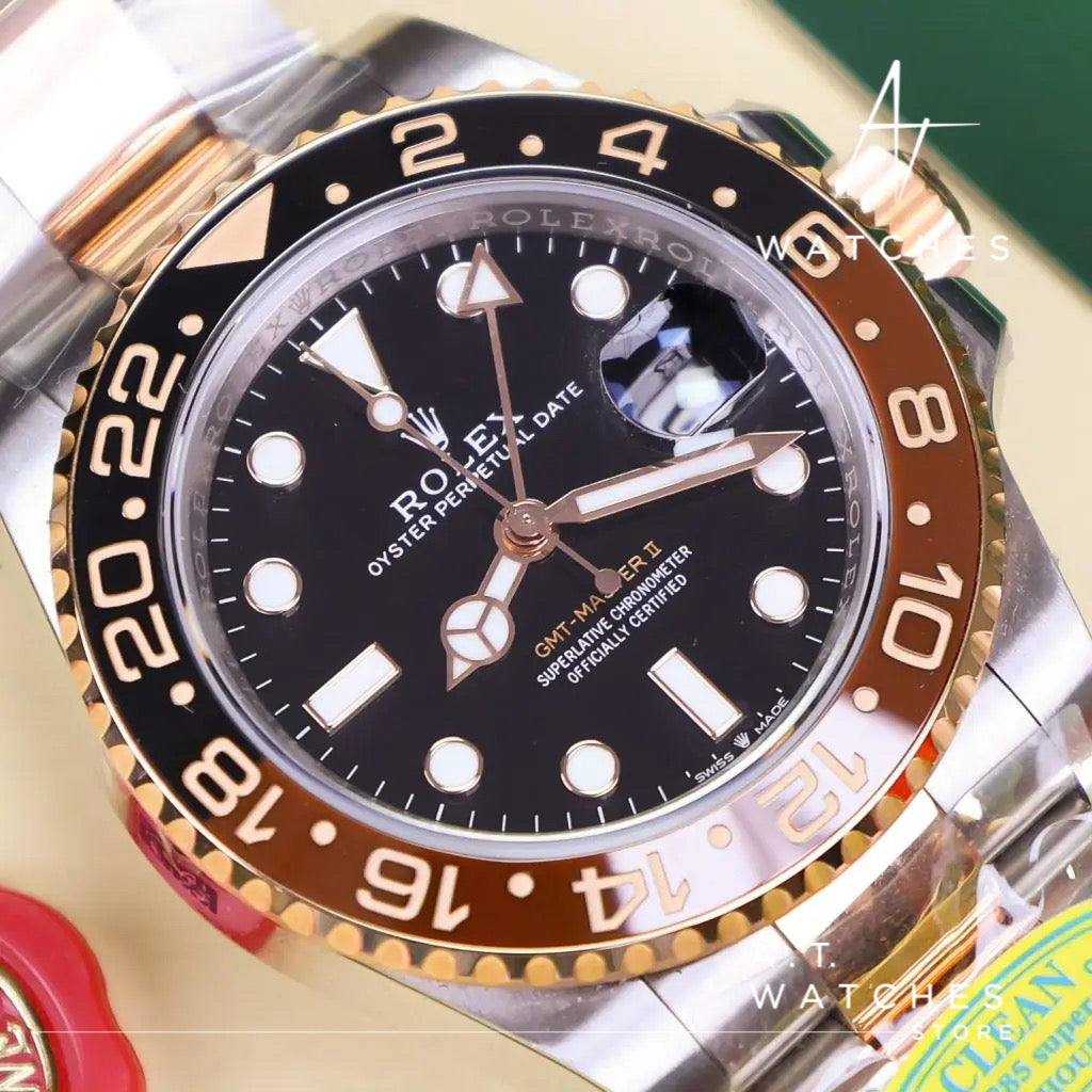 ROLEX GMT MASTER SUPER CLONE SWISS MACHINE 40mm