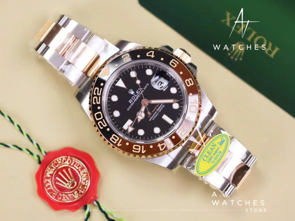 ROLEX GMT MASTER SUPER CLONE SWISS MACHINE 40mm