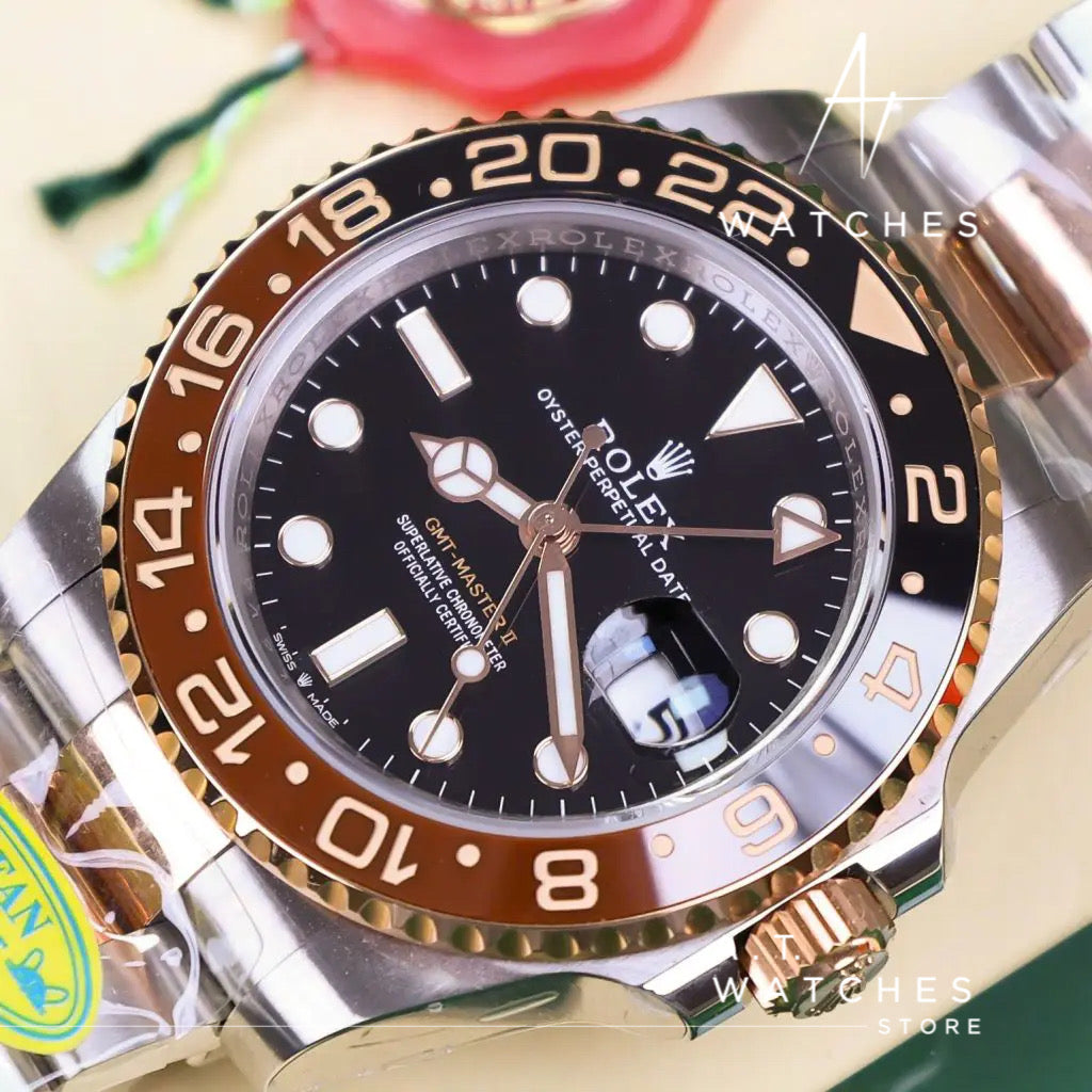 ROLEX GMT MASTER SUPER CLONE SWISS MACHINE 40mm