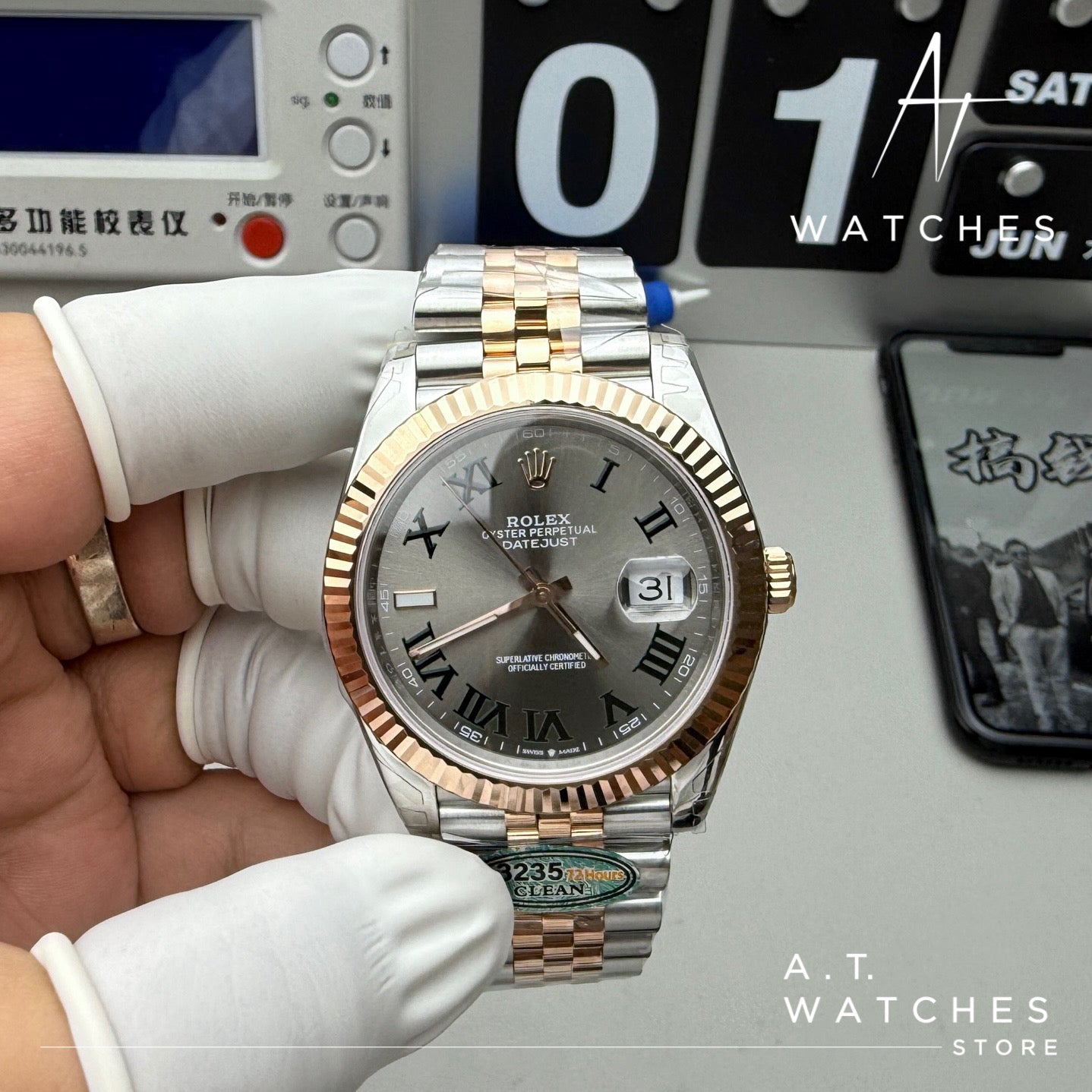 Rolex Date Just Super Clone Swiss Machine 41mm