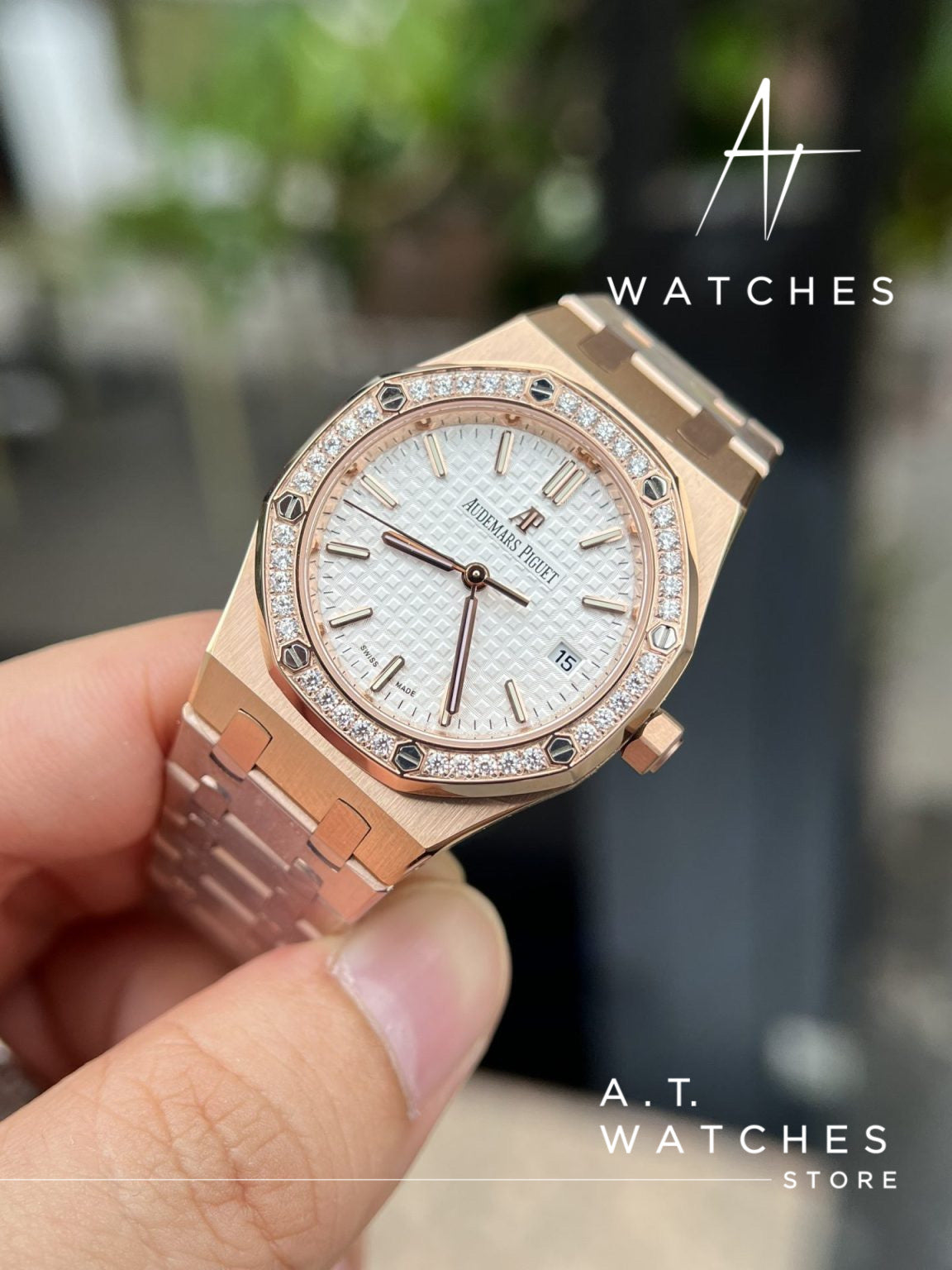 Audemars piguet Royal Oak lady Super Clone Swiss Machine 37mm