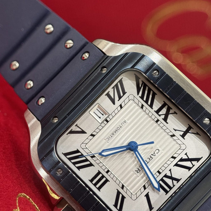 Cartier Santos Super Clone Swiss Machine (41.9mm x 35.1mm)