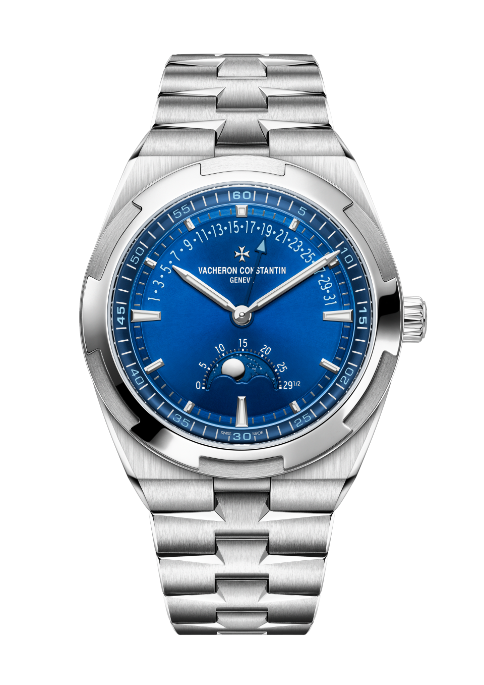 Vacheron Constantin Overseas Moon Faze Retrograde Date Super Clone Swiss Machine (41mm)