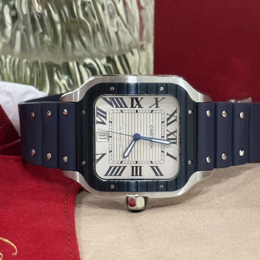Cartier Santos Super Clone Swiss Machine (41.9mm x 35.1mm)